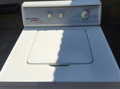 Speed queen heavy duty washing and dryer