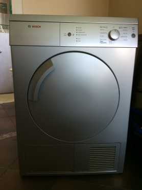 Spotless Bosch 7kg silver tumble dryer