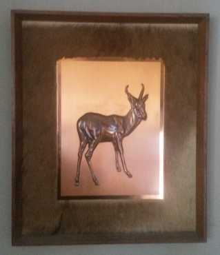 SPRINGBOK WALL PLAQUE