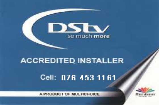 Springs DStv and OVHD accredited installer call 076 453 1161