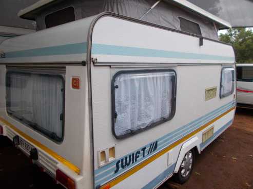 sprite swift with full tent and rally tent