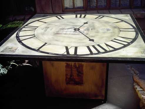 Square 8 Seater Clock Table (1150x1150x760)