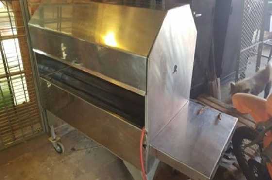 Stainless steel braaier