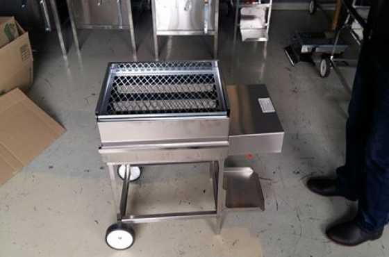 Stainless Steel Gas On Wheels braaiers