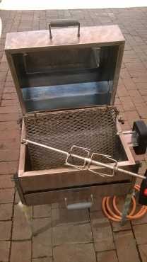 Stainless Steel Gas Spitbraai