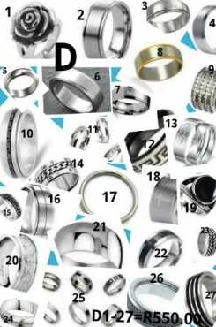 stainless steel rings