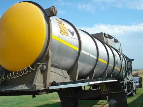 Stainless Steel Tanker Available