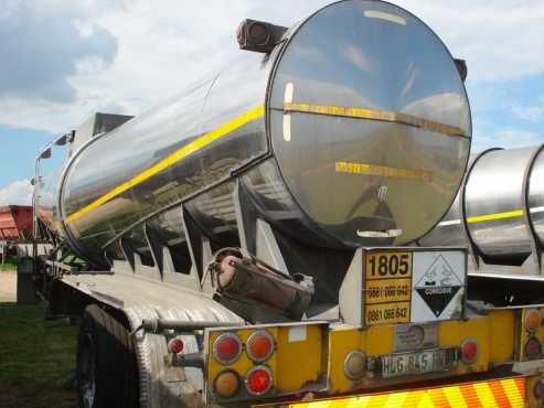 STAINLESS STEEL TANKERS AVAILABLE