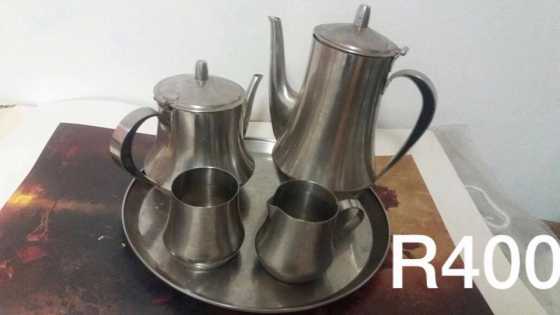 Stainless Steel TeaCoffee Set