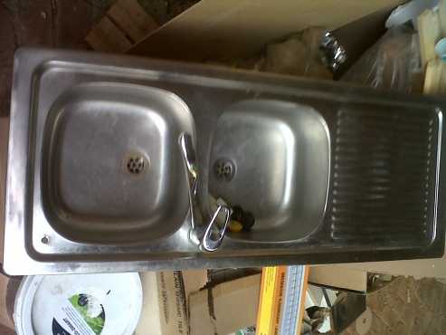 Stainless Steel Washbasin and Mixer Tap