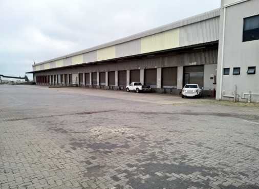 Stand alone industrial warehouse space for rent in Jet Park.