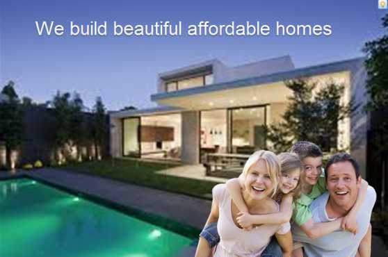 Stand with building package available in Centurion - Build your dream home now and save R2500 per sq