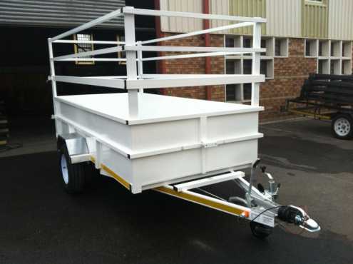 Standard braked and unbraked utility trailer