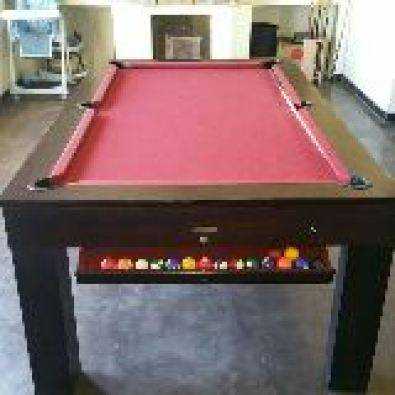 standard pool table