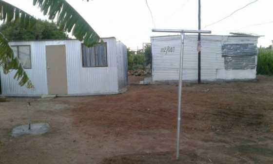 Stands with electric and water and toilet Winterveld Mabopani