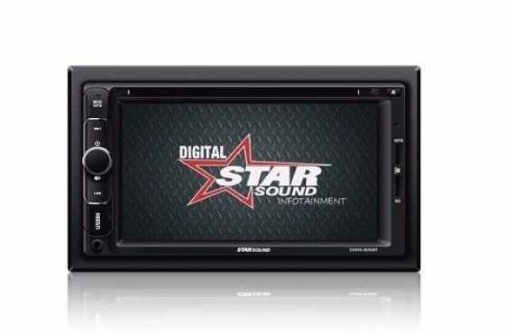 STAR SOUND DDIN SSDVD-8250BT WITH TOM TOM GPS