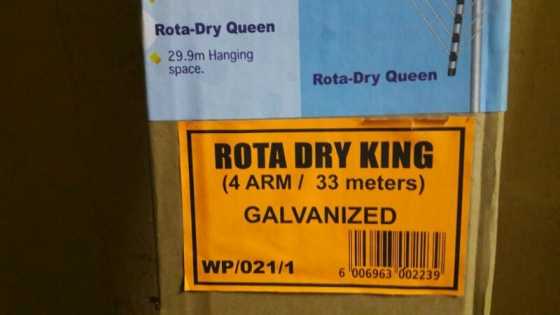 Starline Rota-Dry KING Wash Line