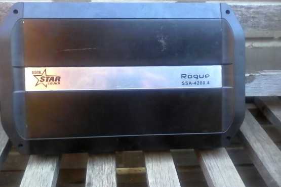 StarSound Rogue Amplifier and Sub