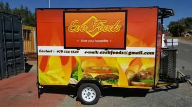 Start your own business De Lux Catering Trailer