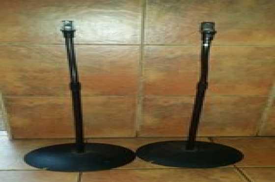 Steal adjustable Speaker stands with Pioneer centre speaker