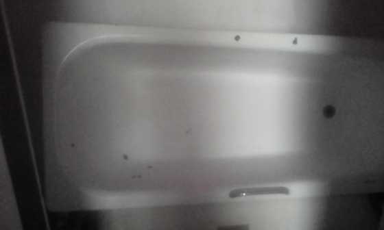 steel bath tub