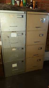 Steel Cabinets x 2