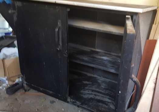 Steel cupboard