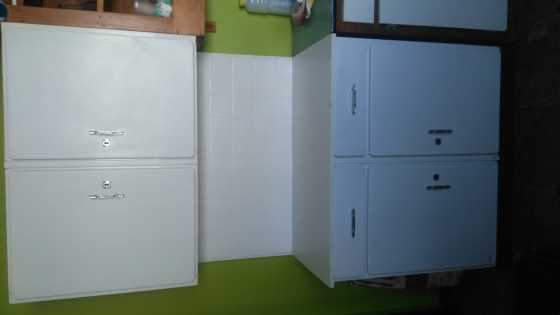 Steel kitchen cabinet