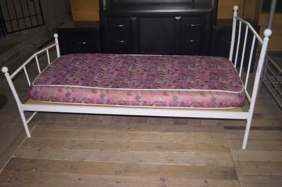 Steel Single Bed S020863A Rosettenvillepawnshop