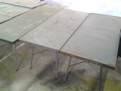 steel tables 1.8 m