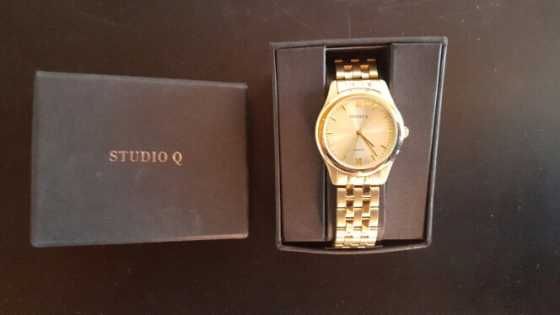 Studio Q Quartz mens watch