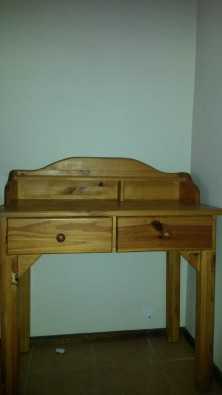 Study Desk, Room Divider and Dresser and Chair