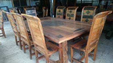 Stunning Dinning Room Sleeper Wood Tables