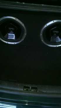 Sub woofer and amplifiers