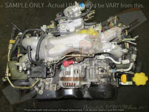 SUBARU LEGACY -EJ20 2.0L DCAM EFI Engine