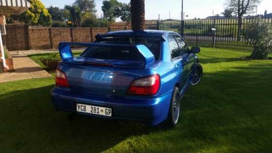 Subaru wrx with a 1jz 2.5 vvti motor