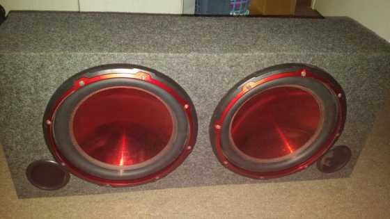 Subwoofer box