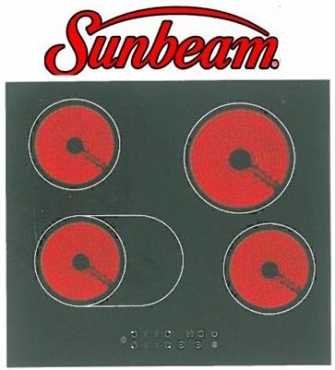 Sunbeam Built-In Ceramic Hob (SCH-600E)