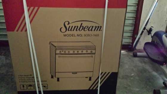 Sunbeam Stainless Steel 5 Plate Gas Stoves, Brand new with 1 Year guarantee