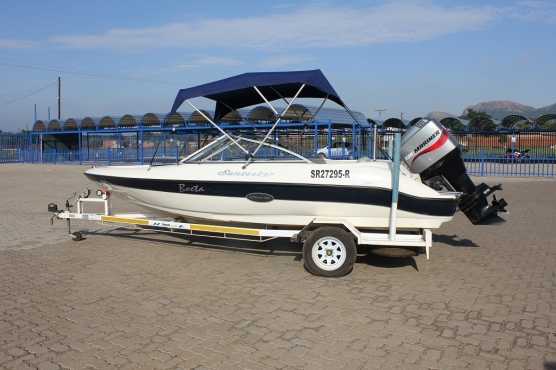 Sunseeker with 125 Hp Mariner