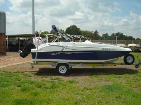 Sunsport 210 with a Mariner super charged and intercooled 150 HP motor