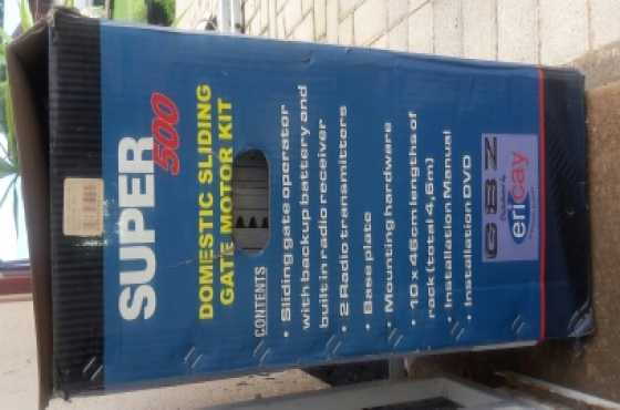 Super 500 sliding gate motor kit