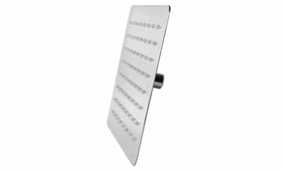 Super Slim Stainless Steel Rainfall Shower Head (Square Style) New