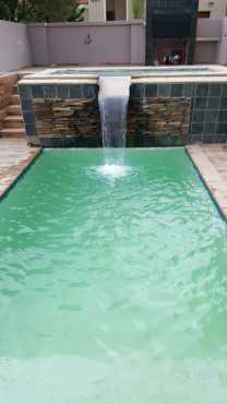 Super Special for August  6m x 4m Swimming Pool, PLUS 1m built in braai....