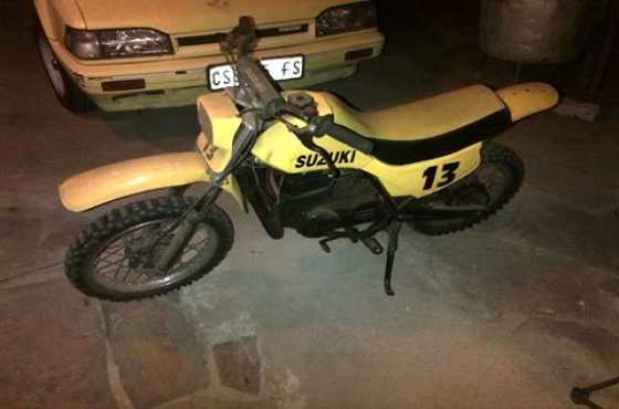 Suziki 80cc tekoop