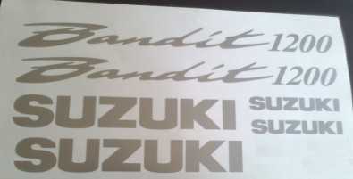 Suzuki bandit GSF 1200 decals stickers kits