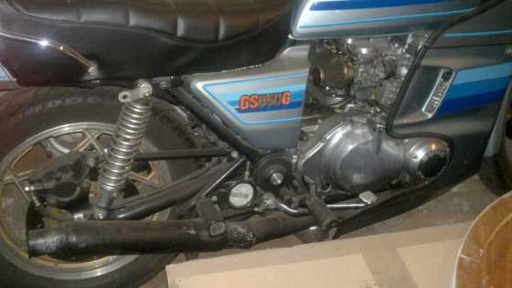 SUZUKI GS850G SHAFT BIKE 1982