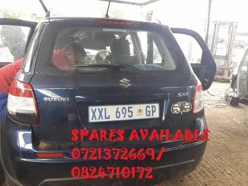 SUZUKI SX 4 STRIPPING FOR SPARES CALL