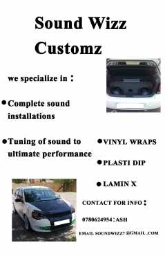 swc sound installations and vinyl wraps