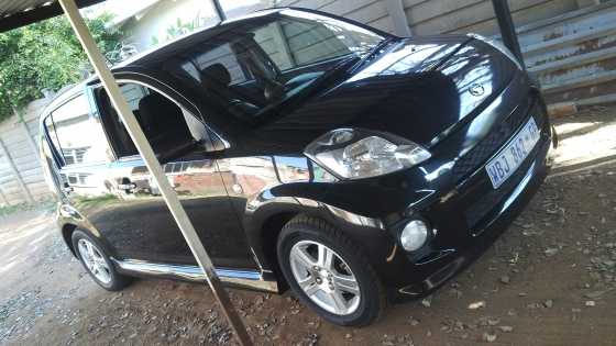 swop 2007 Daihatsu Sirion 1.3i sport manual
